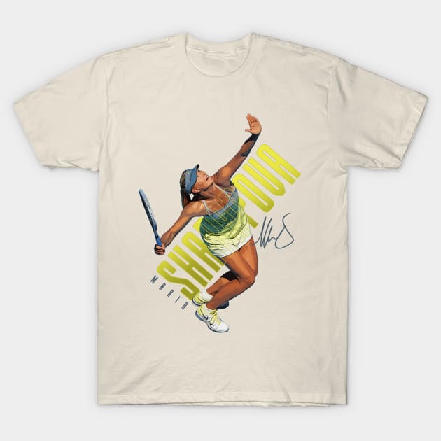 Maria Sharapova T-Shirt by Juantamad